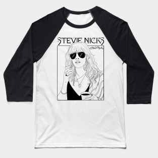 Stevie Nicks Vintage Rock Music 2023 Tour Live in Concert Baseball T-Shirt